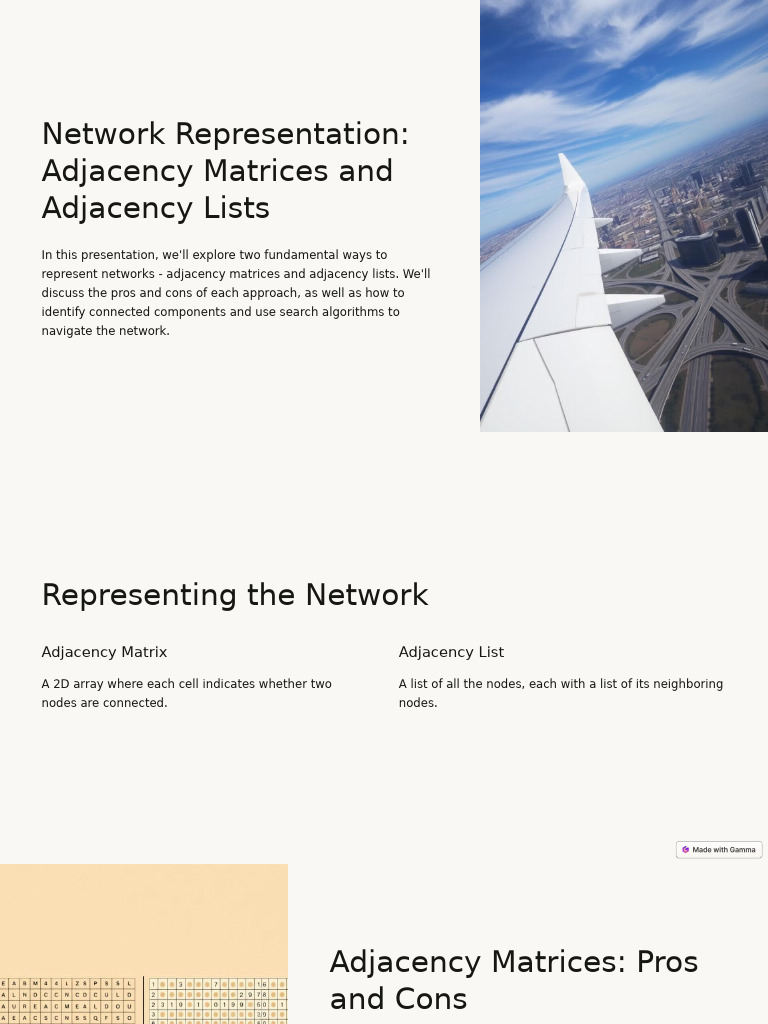 Network-Representation-Adjacency-Matrices-and-Adjacency-Lists | PDF ...