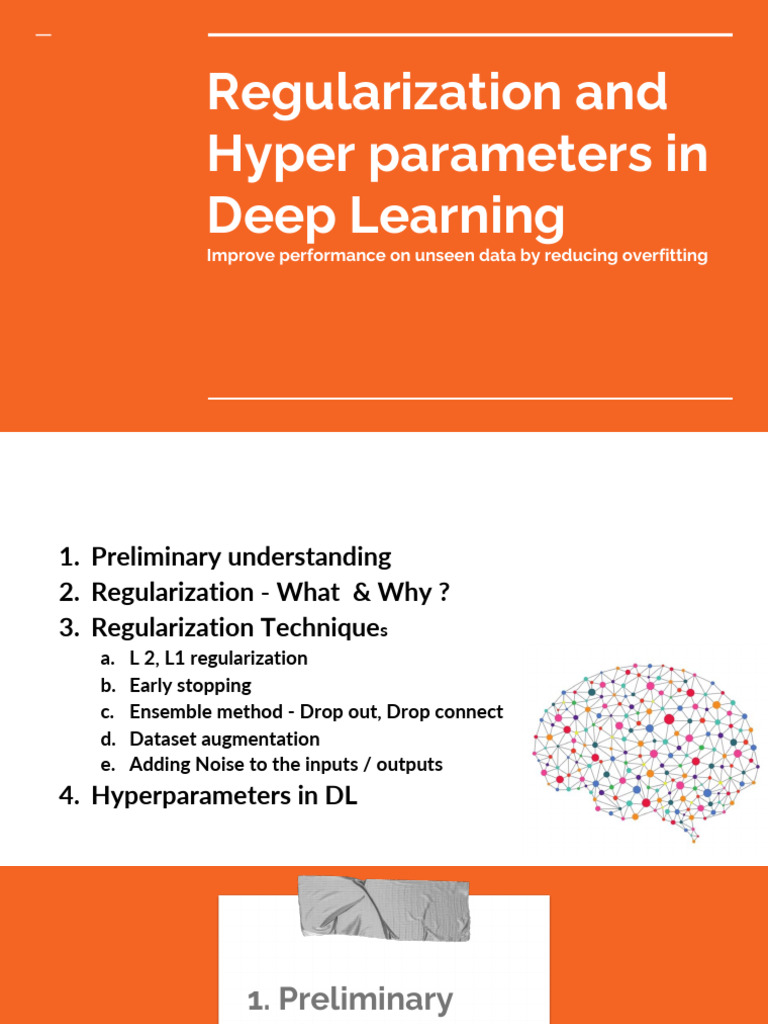 Regularization & Hyperparameters in Deep Learning | PDF | Machine ...