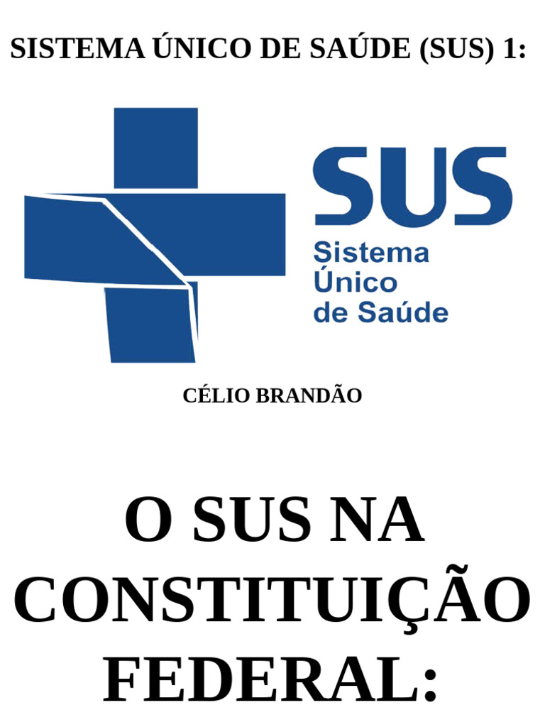 Sus 1 | PDF | Bem-estar social | Governo