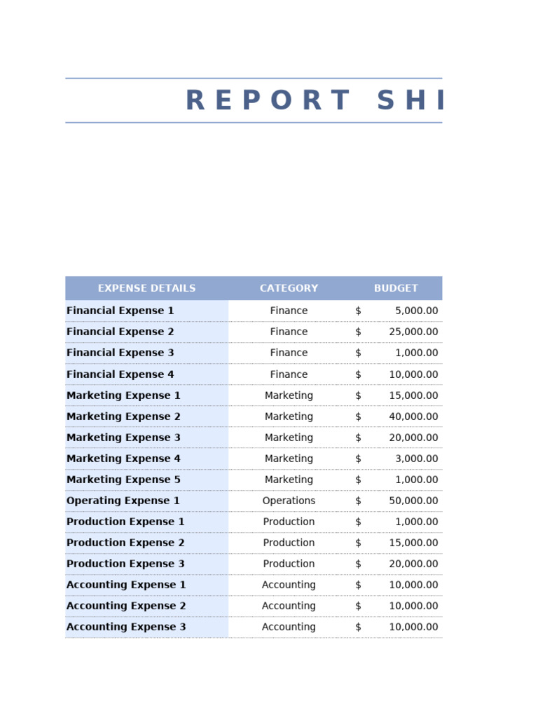 Report Template | PDF