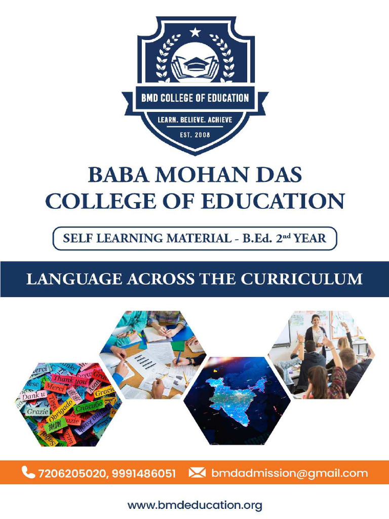 4a Language Across The Curriculum | PDF