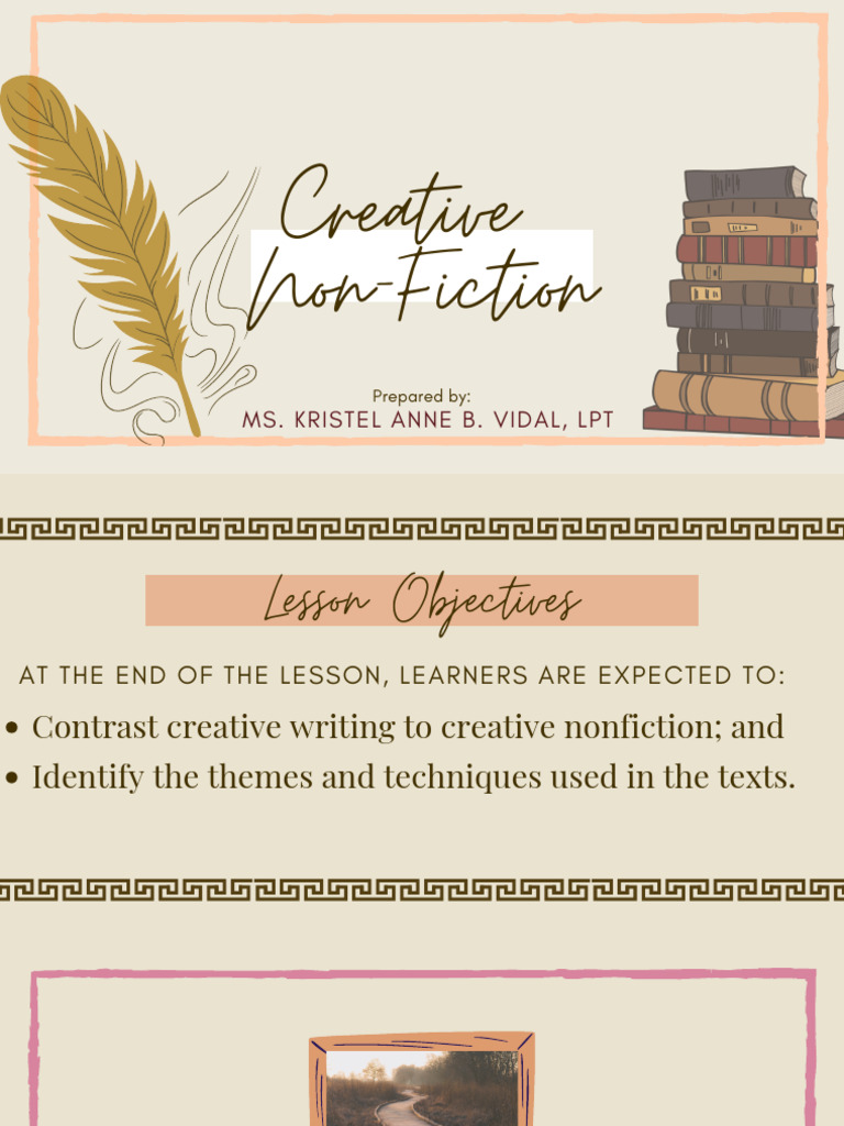 Understanding Creative Non-Fiction Techniques | PDF | Creative ...