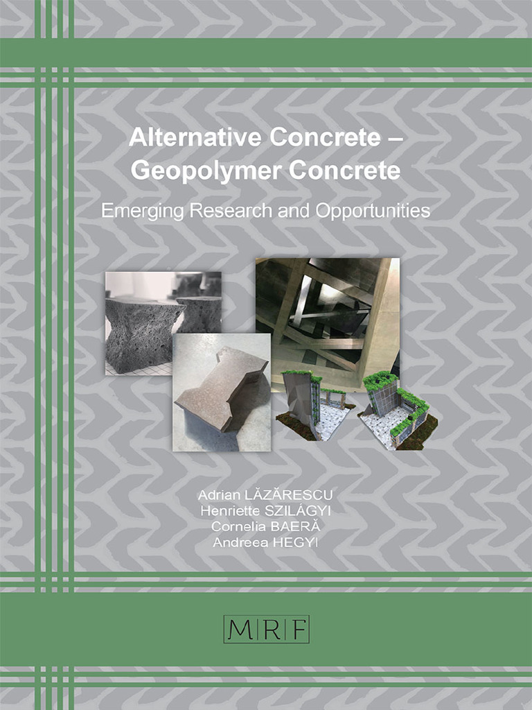 Alternative Concrete - Geopolymer Concrete | PDF | Cement | Concrete