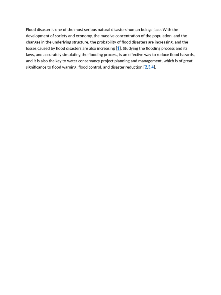 Flood | PDF