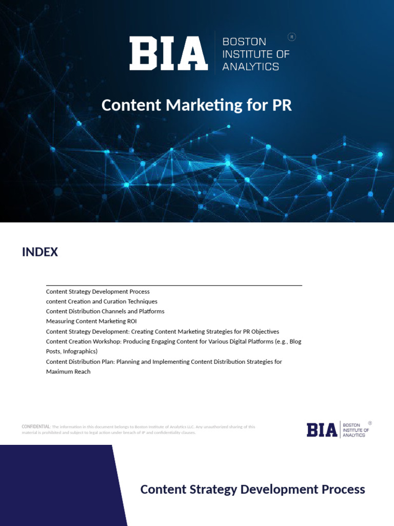 Content Marketing Strategies for PR | PDF | Analytics | Social Media