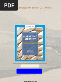 Instant download Marketing Strategy 8th Edition O. C. Ferrell pdf all chapter