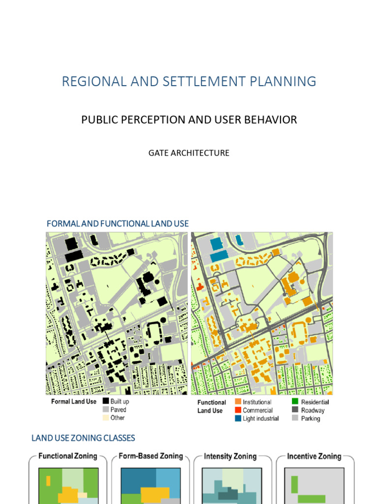Land Use and Urban Planning Insights | PDF