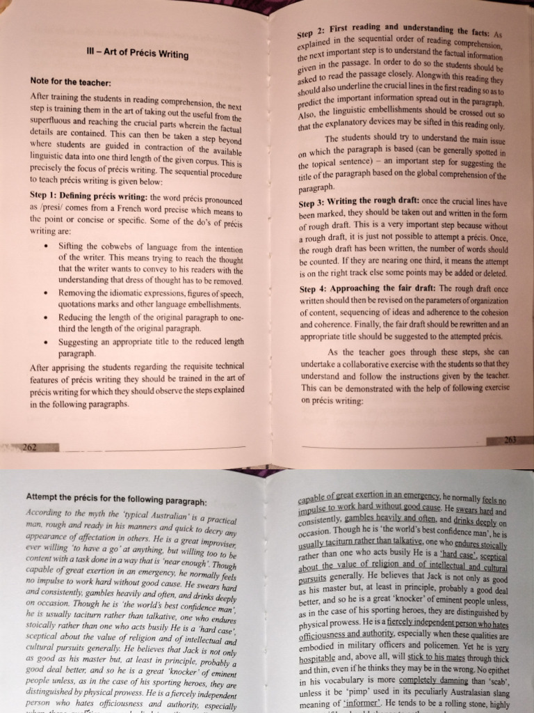 precise writing | PDF