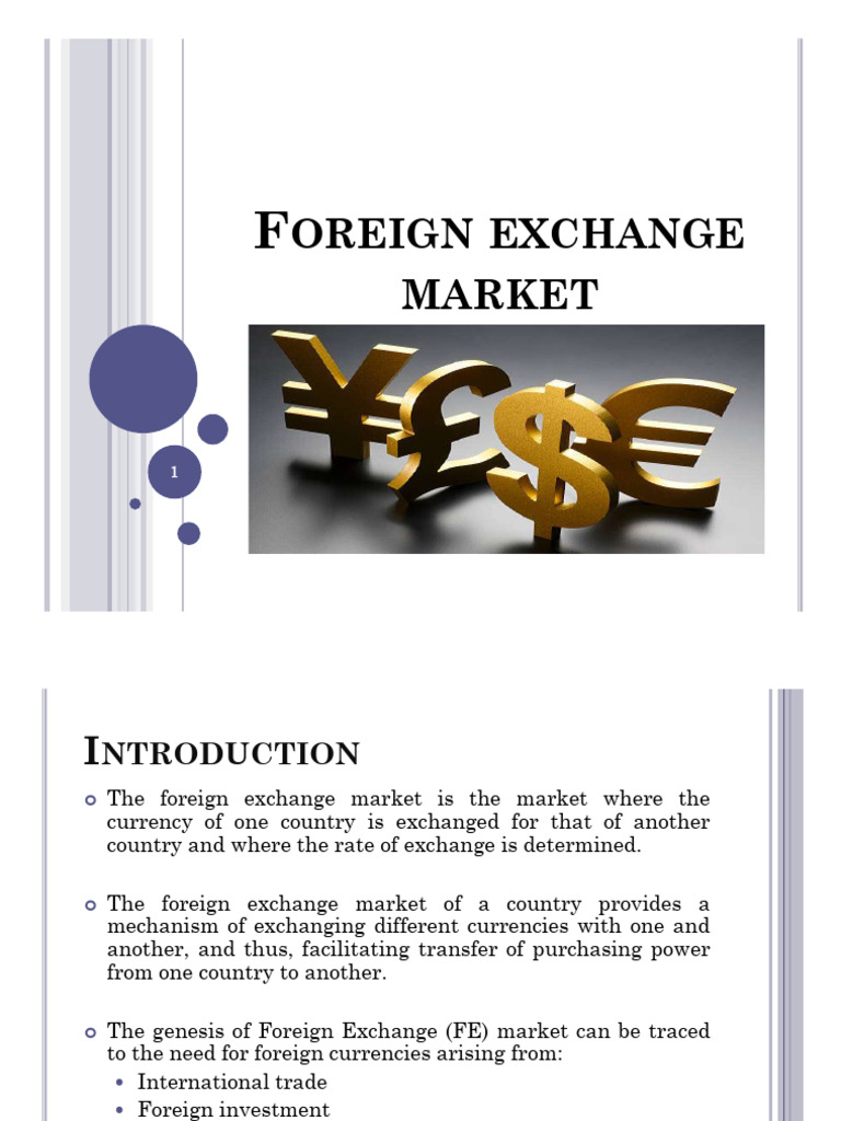 Understanding Foreign Exchange Markets | PDF | Foreign Exchange Market ...