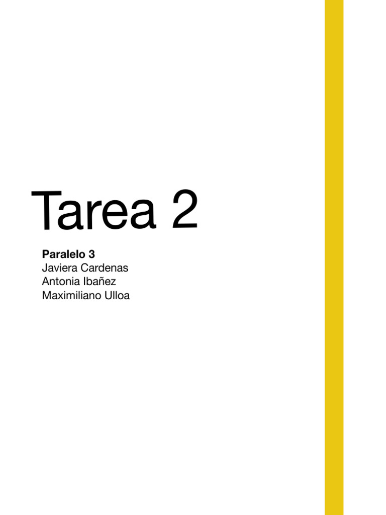 Tarea 2 | PDF
