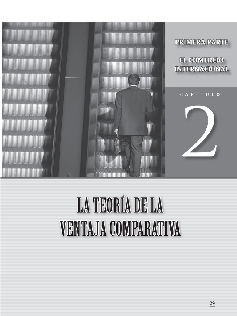 Comercio Internacional - Teoria de La Ventaja Comparativa | PDF ...