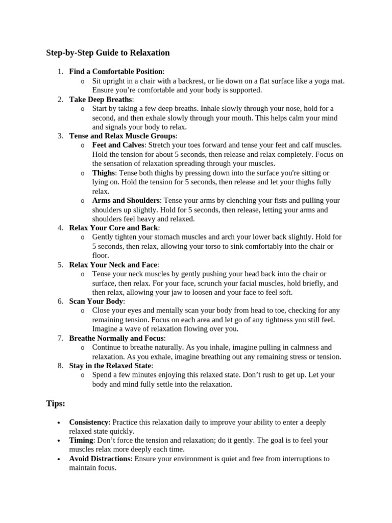 Ultimate Relaxation Techniques Guide | PDF | Breathing | Exhalation