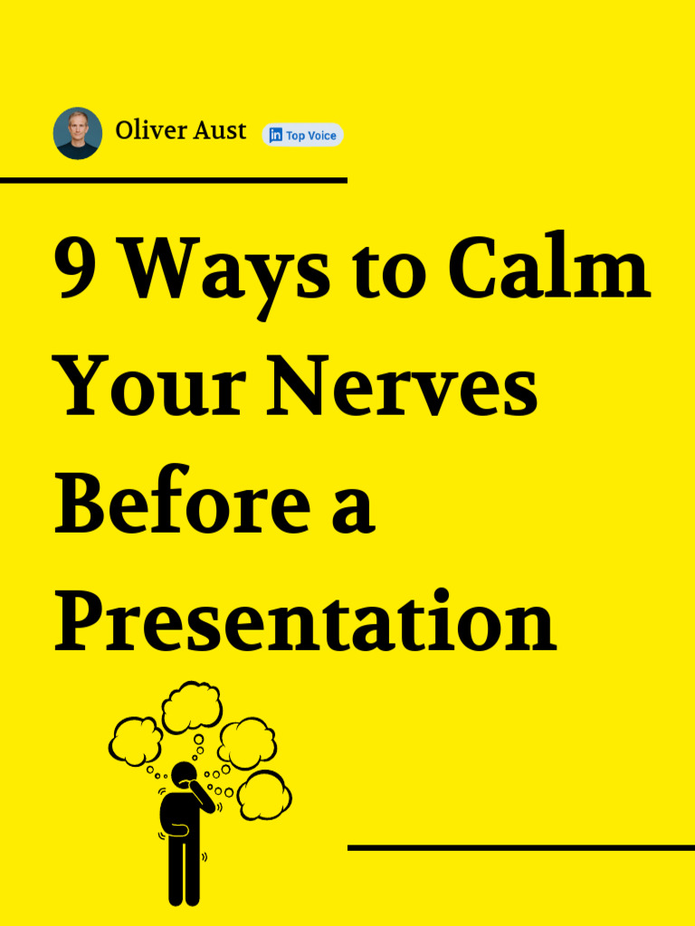 9 Ways To Calm Your Nerves Before A Presentation | PDF | Breathing ...