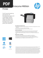 HP LaserJet Enterprise M406 Series Overview | PDF | Printer (Computing ...