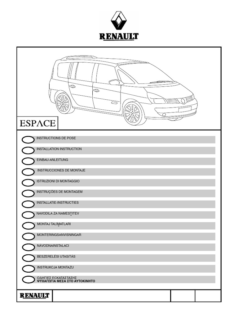 Instrucciones de Instalación Sistema de Entretenimiento en Auto | PDF