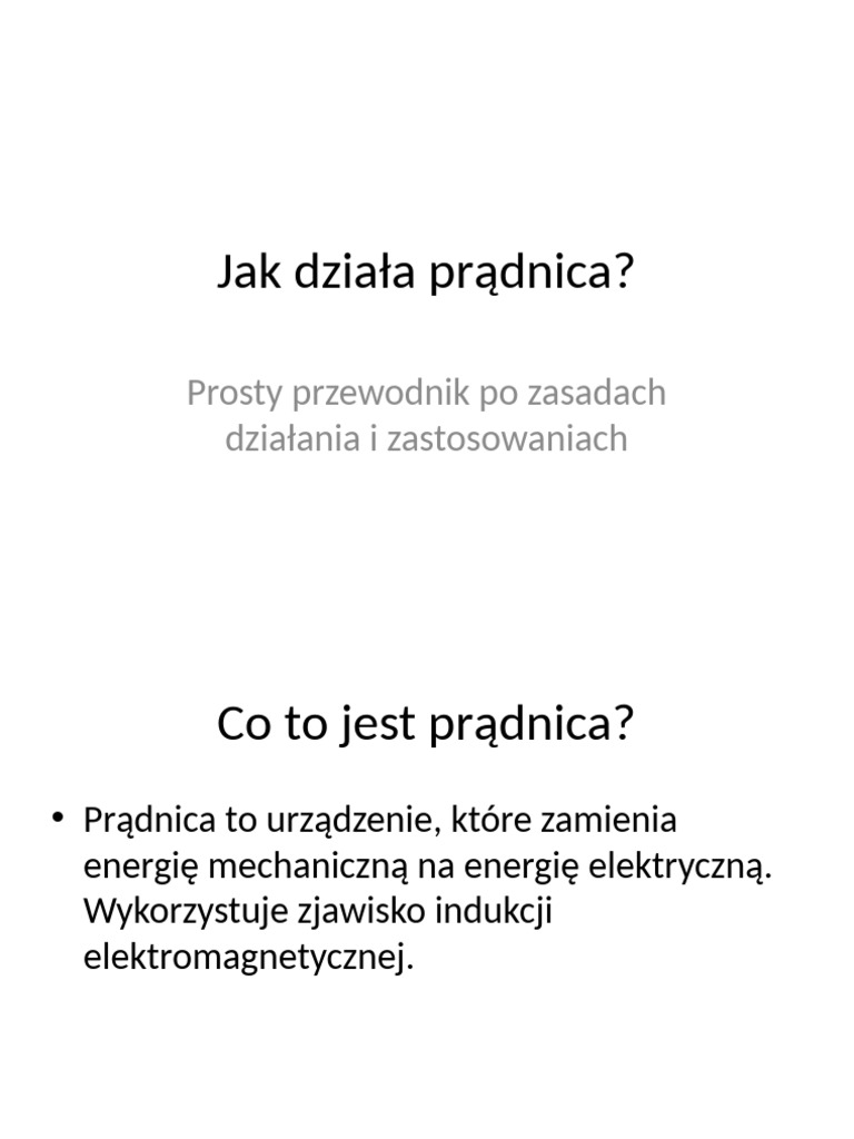 Jak dziala pradnica pdf