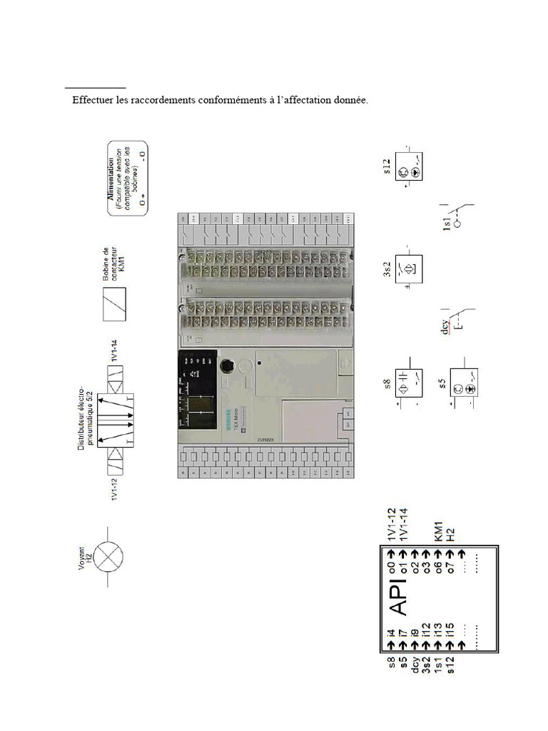 Automatisation et Contrôle de Systèmes Techniques | PDF | Entrée/Sortie