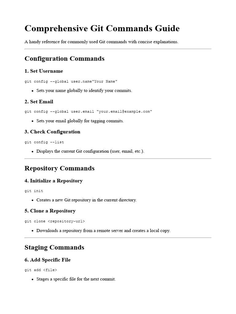 Git | PDF | Computer File | Operating System Families