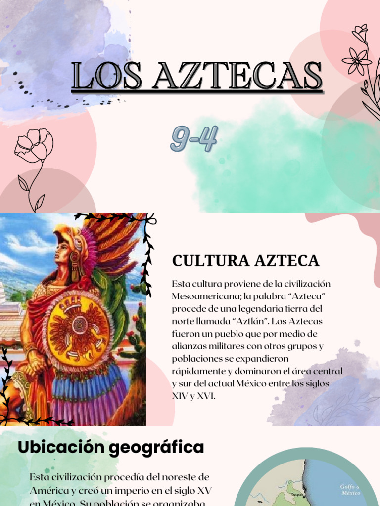 LOS AZTECAS grupo 6 2024 | PDF