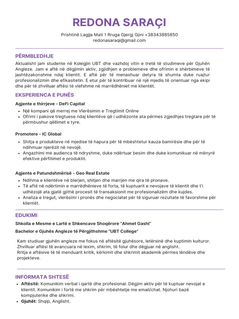 Redona Saraçi | PDF