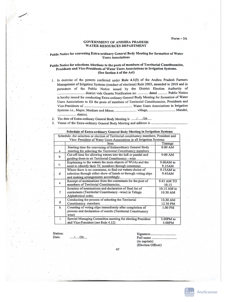 Wua Forms | PDF