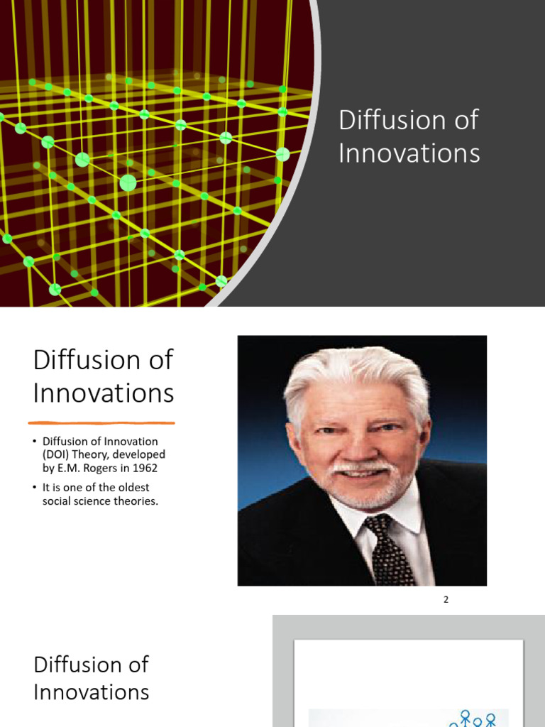 Innovation Notes 4 - Diffusion of Innovation | PDF | Innovation | Cognition