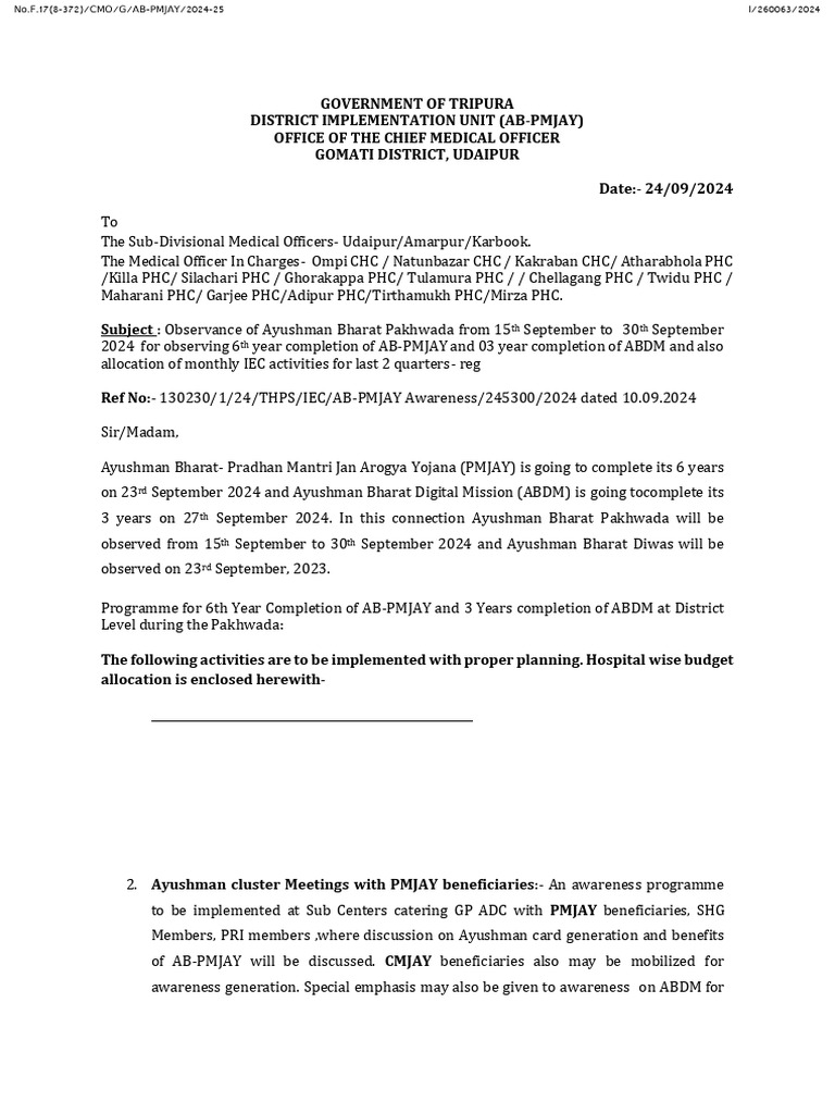 IEC Activities-1 | PDF | Governance | Economy Of India