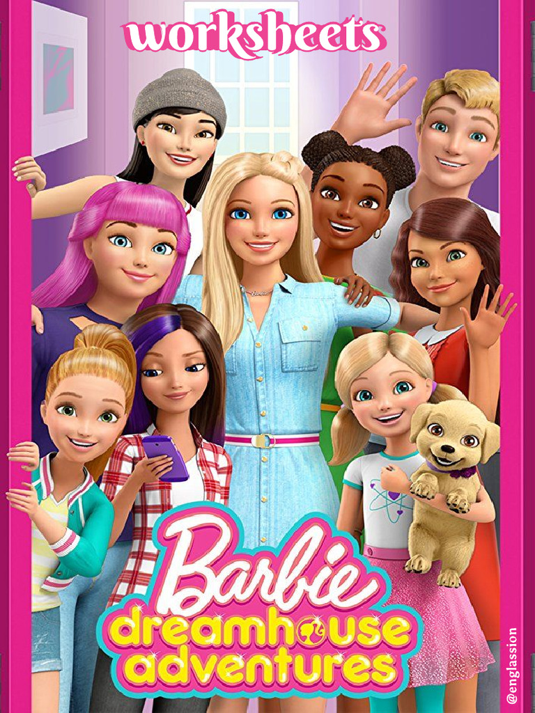 Barbie's Daily Routine Worksheets | PDF