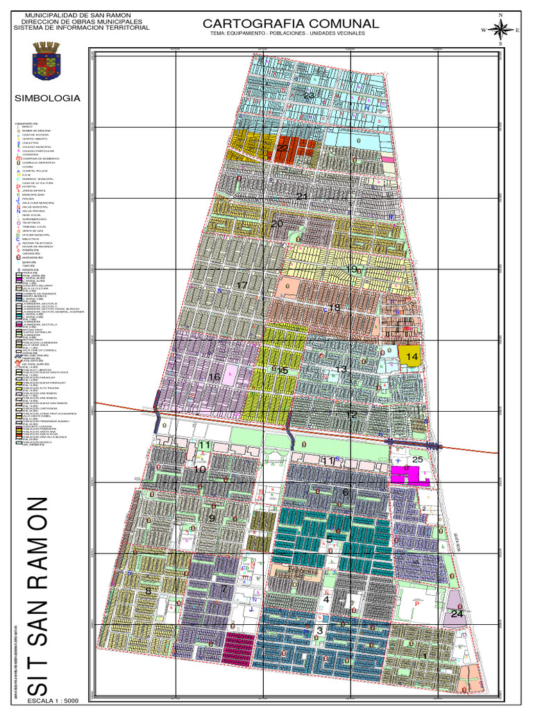 Cartografía Municipal de San Ramón | PDF