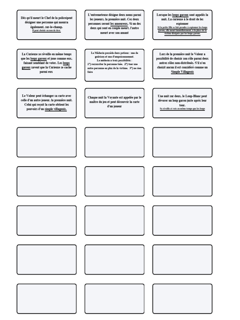 Projet T Roles | PDF