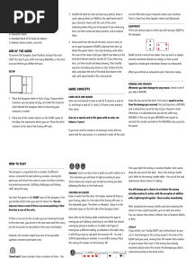 52 Realms Adventures Map 1 Rules V1.9