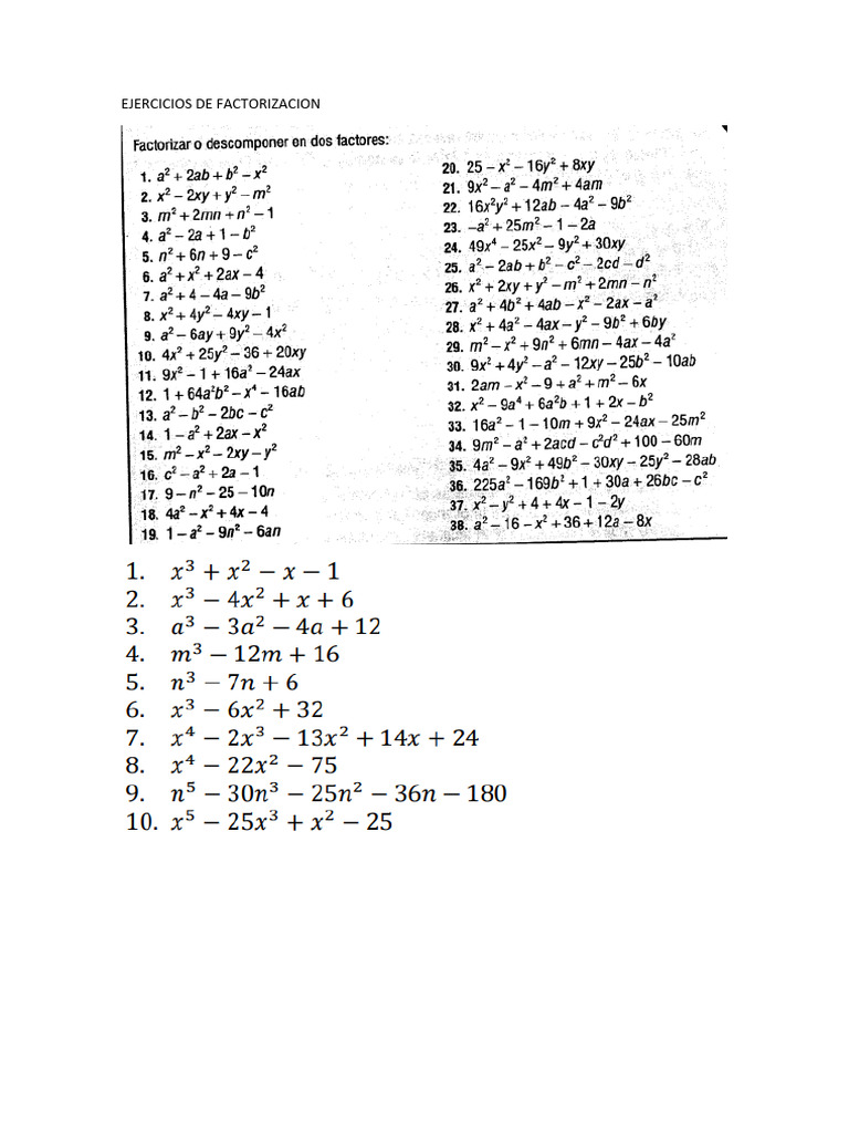ejercicios-de-factorizacion-2024-ii-pdf