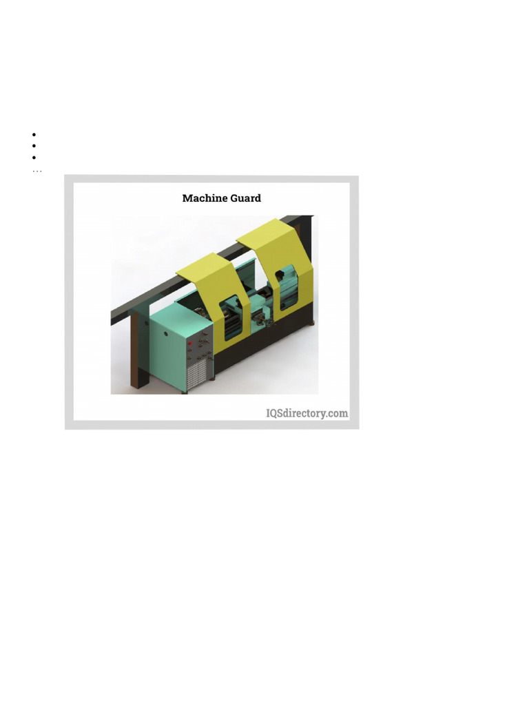Types and Functions of Machine Guards | PDF | Extrusion | Mechanical ...