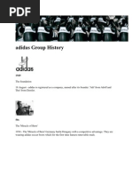 Adidas Group History