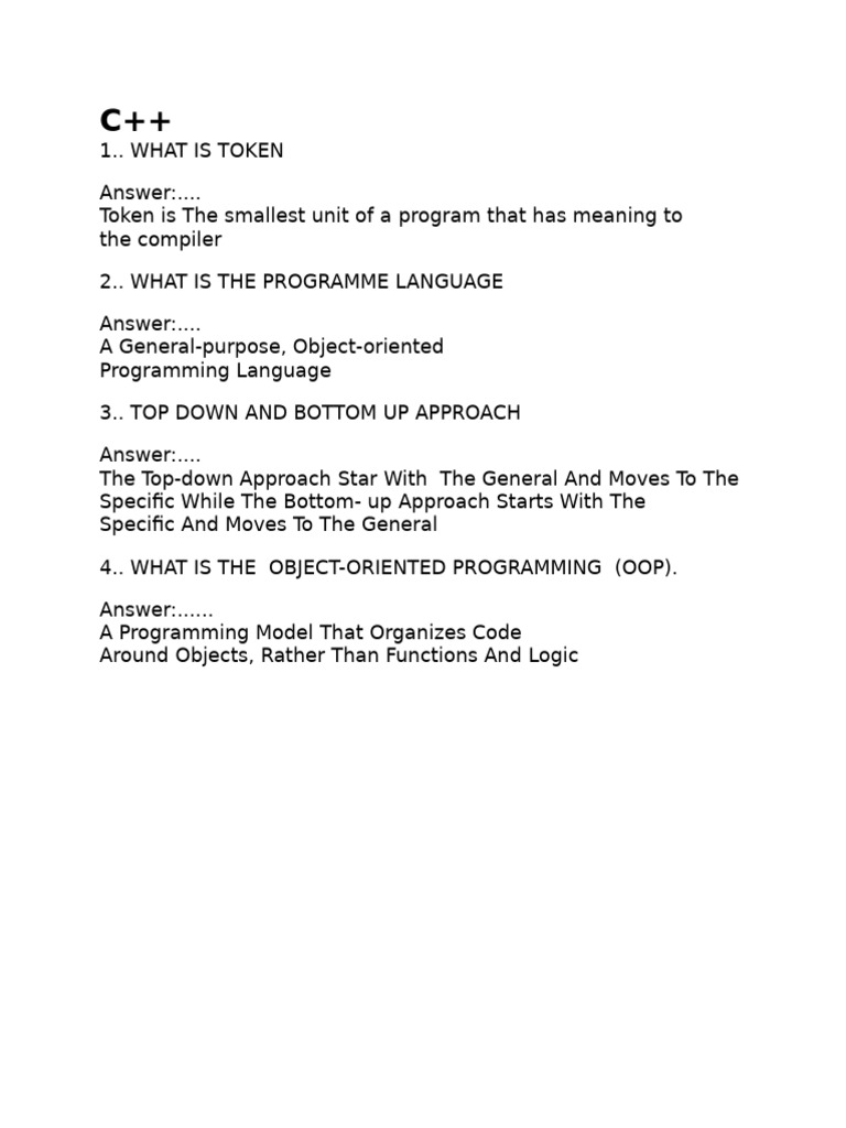 C++ | PDF
