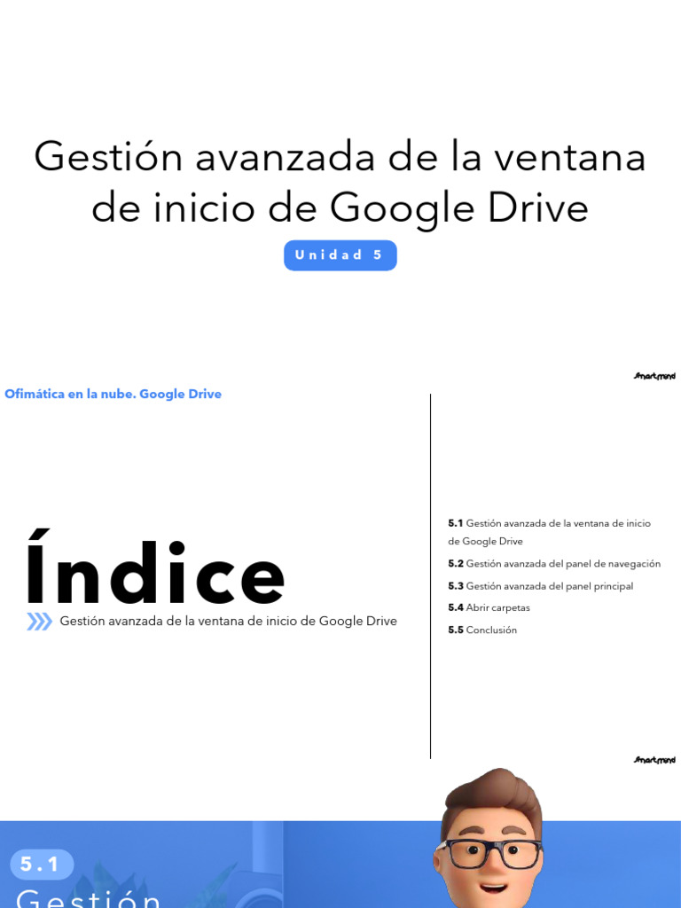 Gestión Avanzada de La Ventana de Inicio de Google Drive | PDF ...