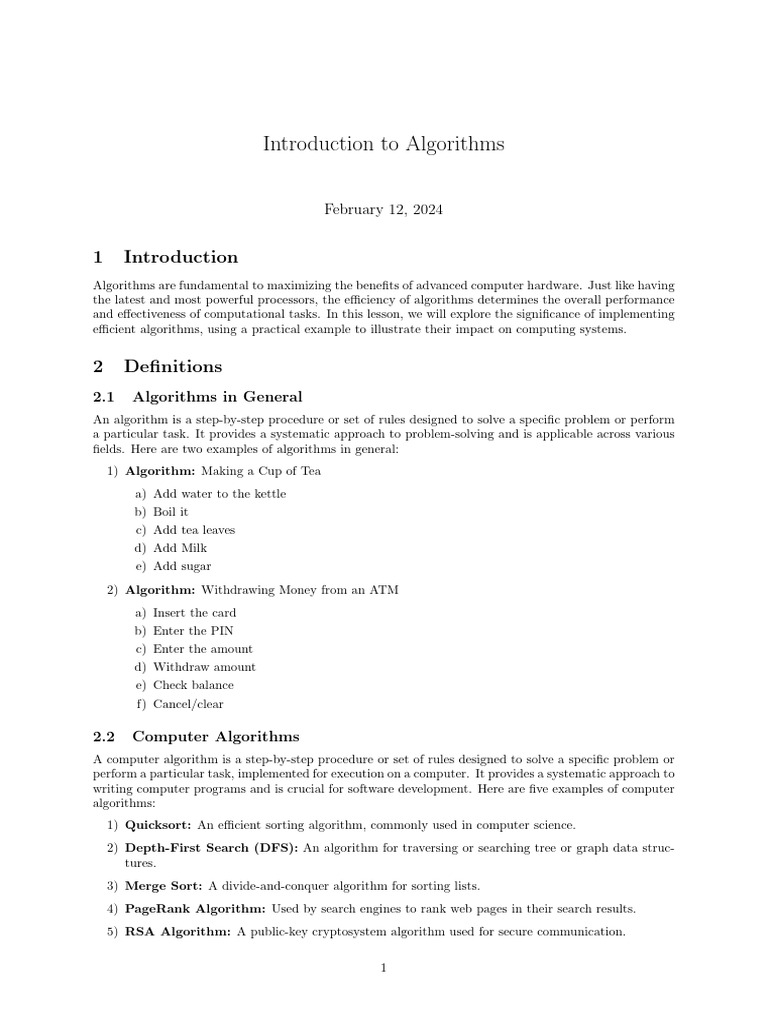 Introduction to Algorithms | PDF | Algorithms | Applied Mathematics