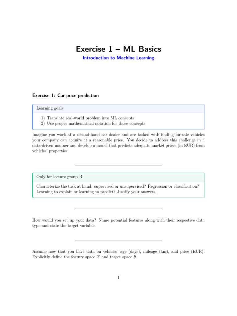 Car Price Prediction with ML Basics | PDF | Machine Learning | Function ...
