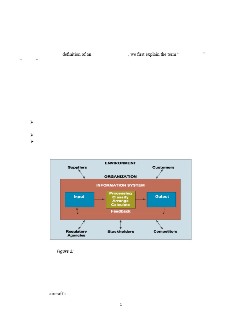 Unit 1 Mis | PDF | System | Information System