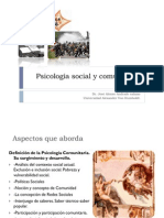 Psicología social y comunitaria by José Alonso Andrade Salazar