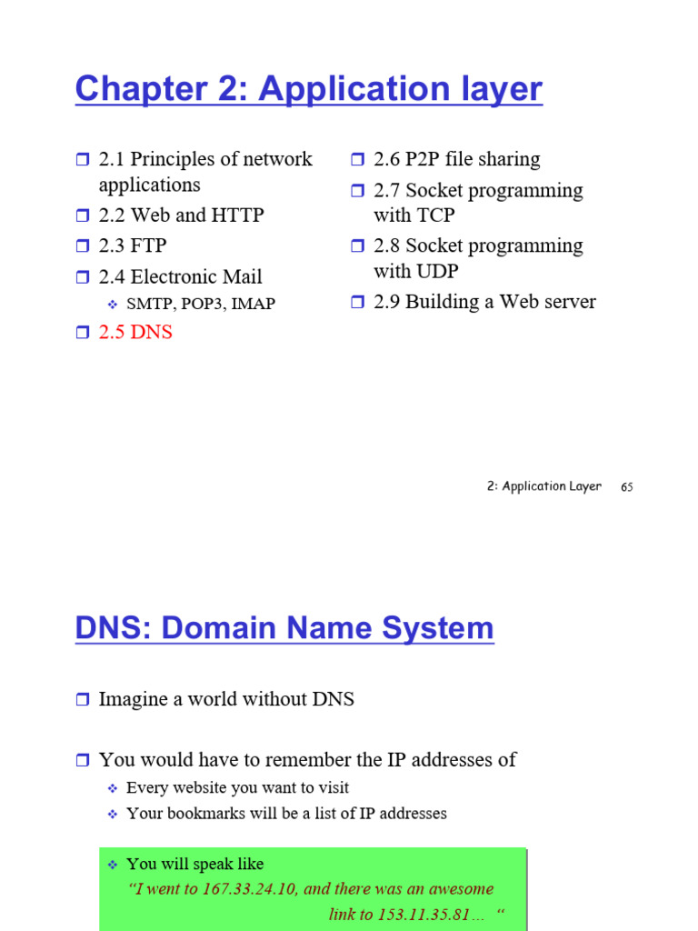 lec8 | PDF | Domain Name System | Peer To Peer
