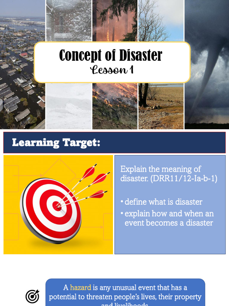 Understanding Disaster Concepts and Risks | PDF | Tropical Cyclones ...