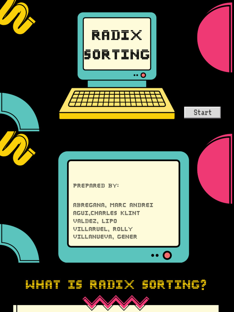 RadixSortingGSA G1 | PDF | Mathematics | Algorithms And Data Structures
