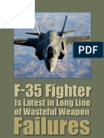 F-35 Fighter Is Latest in Long Line of Wasteful Weapon Failures