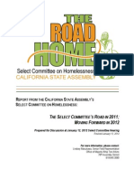 The Road Home - Select Committee on Homelessness 2011 Report