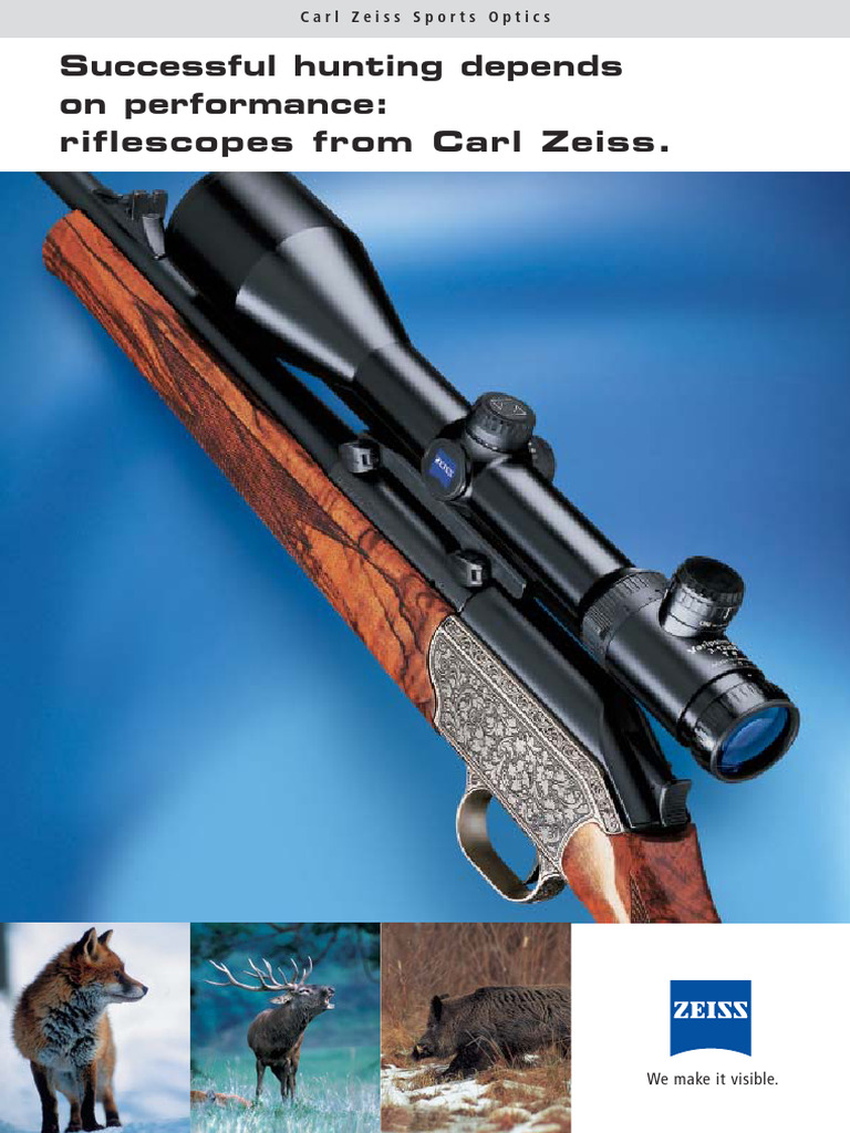 Zeiss (2009) - Riflescope Catalog | PDF | Telescopic Sight | Optics