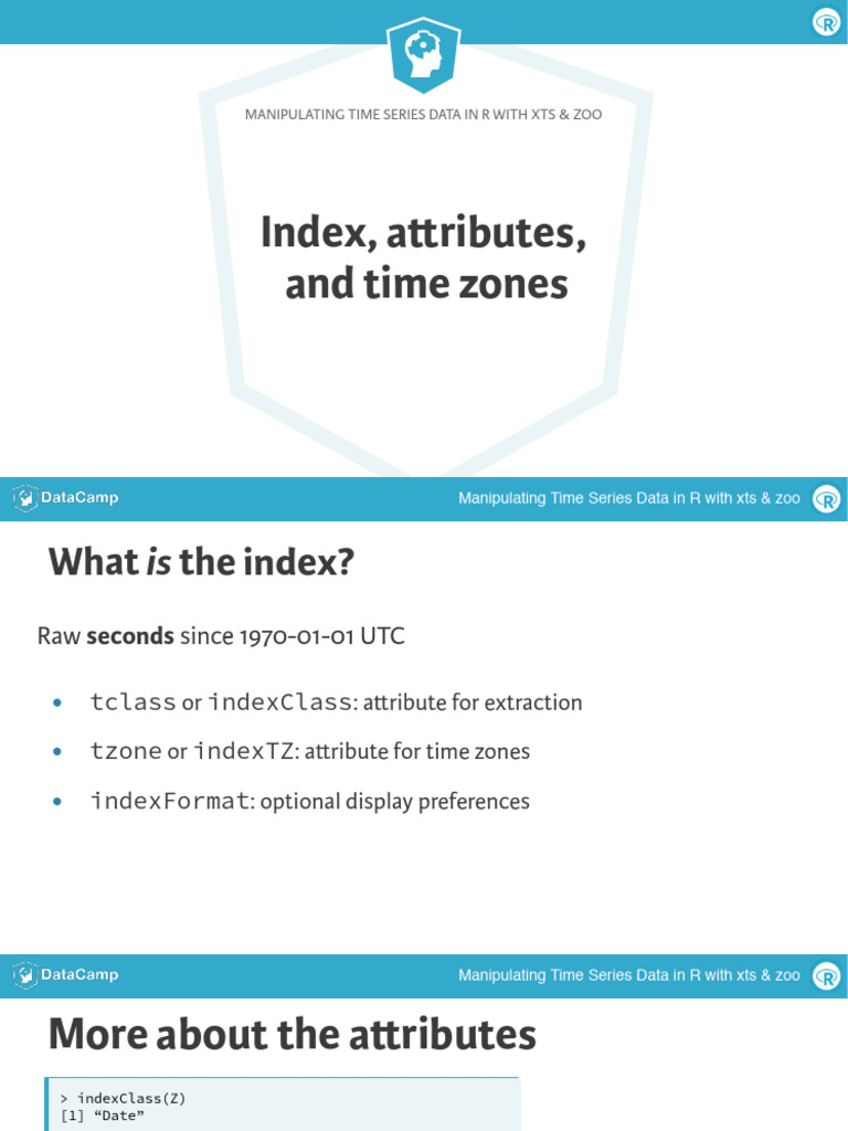 Chapter - 5 Manipulating Time Series Data With Xts and Zoo in R | PDF
