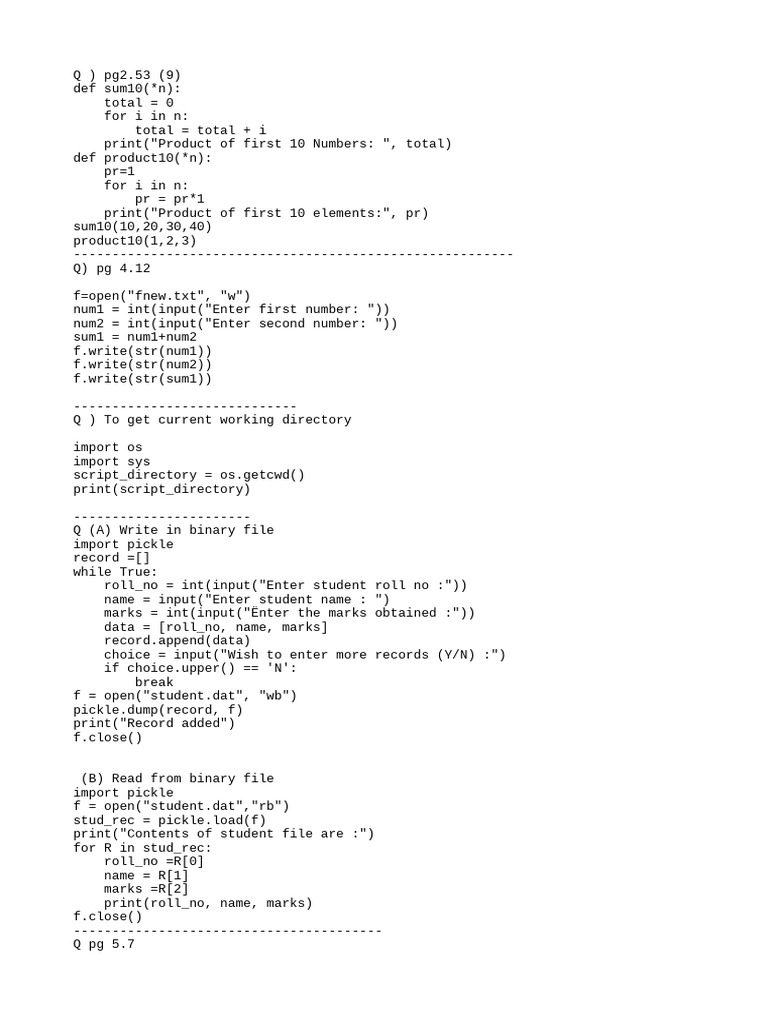 Python Functions and File Operations | PDF
