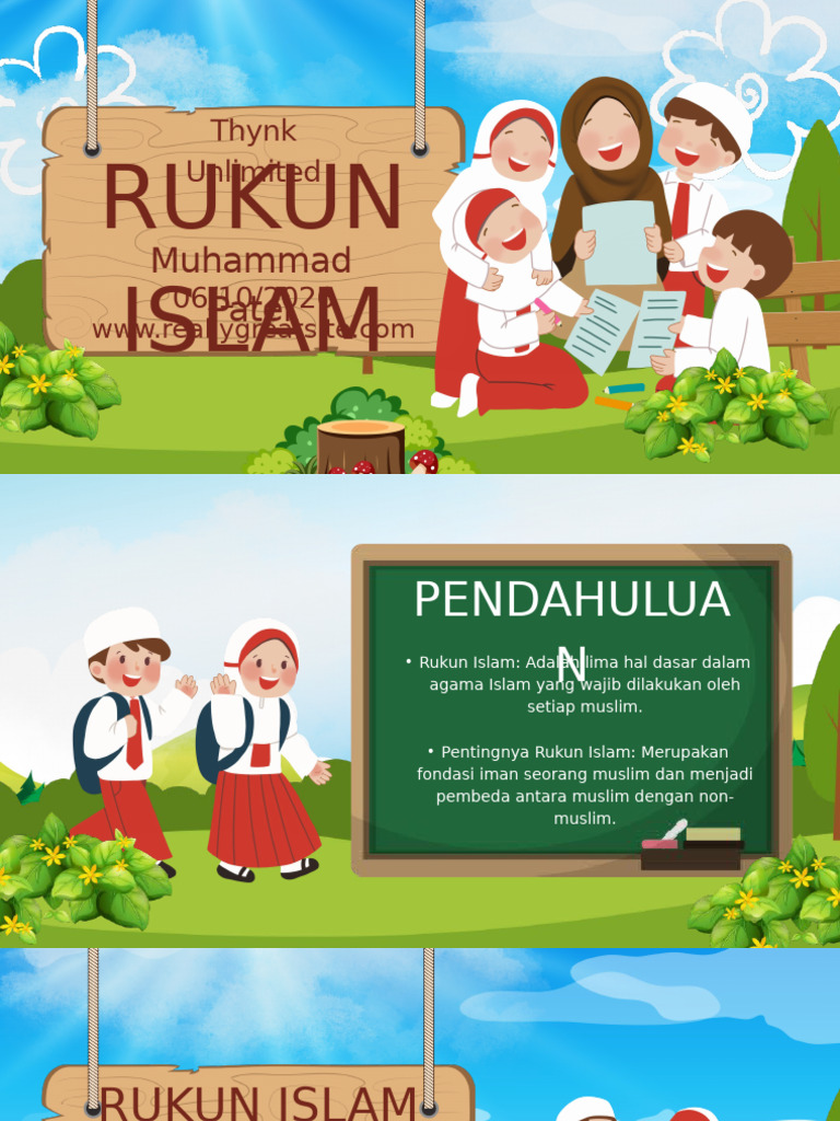 Rukun Islam: Lima Pilar Iman | PDF