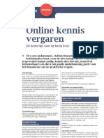 Online Kennis Vergaren (Coaching Magazine)